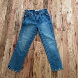 NWOT Madewell Stovepipe Jeans size 26